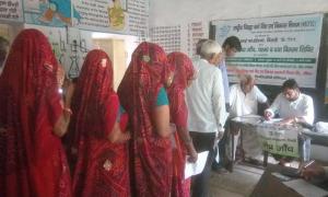 सीकर, राजस्थान में मेडिकल कैम्प
